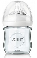 Avent glass bottle
