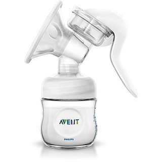 Image of a manual breast pump by Philips Avent
