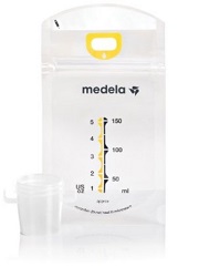 image of Medela's brest milk storage bag