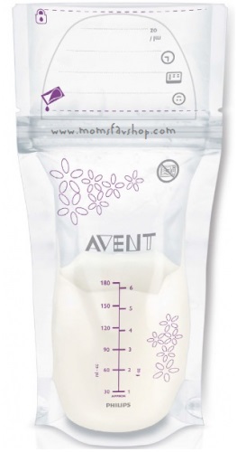 image of an Avent storage bag