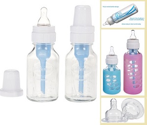 photo of dr Brown's baby bottles