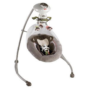 My Little Snugamonkey infant Swing by Fisher-Price