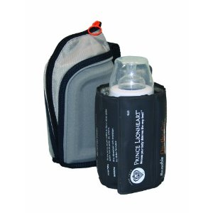 Portable bottle warmer with pouch and neoprene case by Prince Lionheart