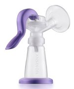 Lansinoh's manual breast pump for large breasts