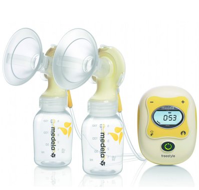ultralight and small electric breast pump by Medela