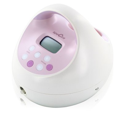 Double electric breast pump by Spectra USA. Model S2 pink
