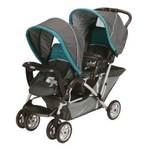 Amazingly low price double stroller for infant and toddler by Graco.